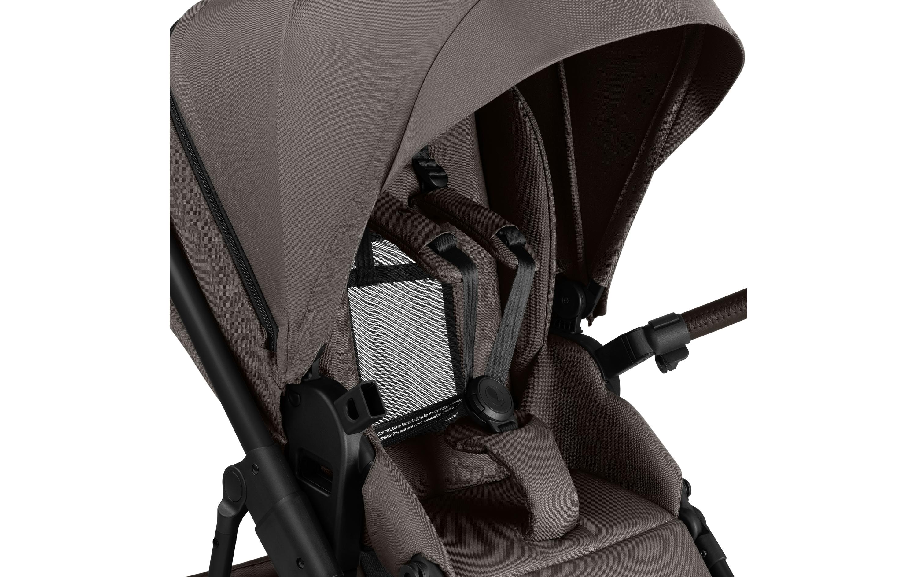 Kinderwagenset Salsa 5 Air Teddy<br>3in1 Kinderwagen mit Babywanne, Sportsitz und Babyschale