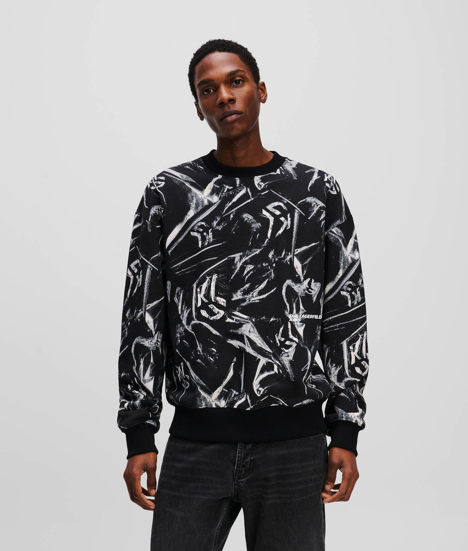 SWEAT-SHIRT GRAPHIQUE KLJ MONOGRAM