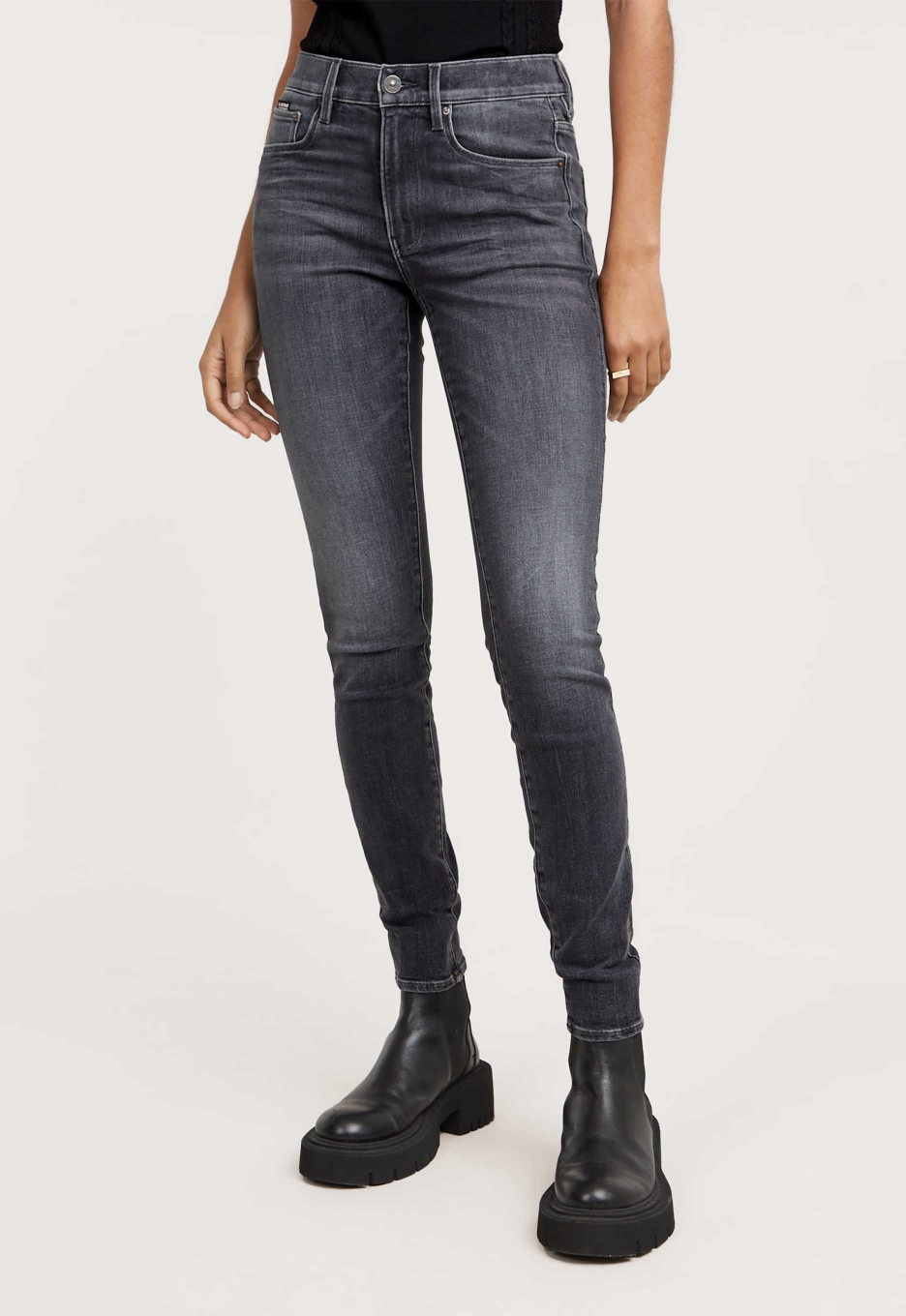 G-Star 3301 High Waist Skinny Jeans