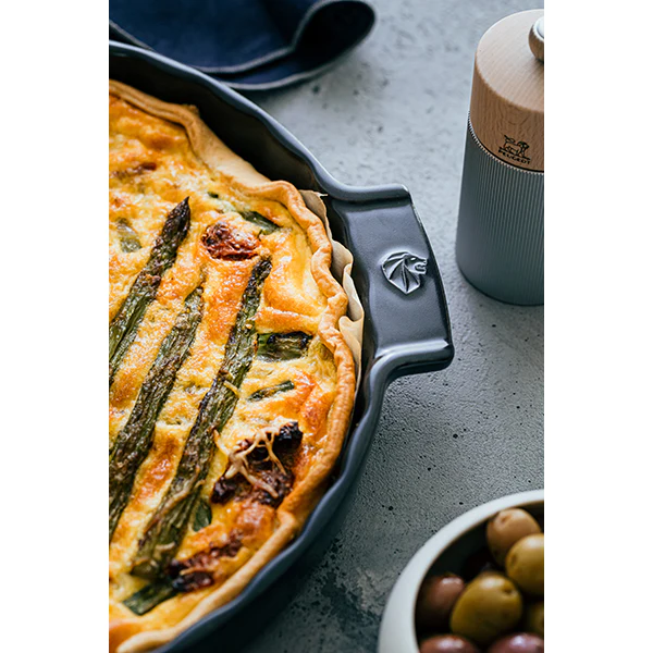 Tourtière céramique ardoise 28 cm Peugeot