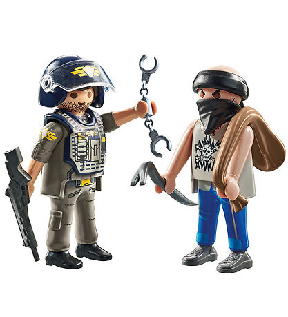 Playmobil DuoPack - SWAT & Räuber - 71505 - 9 Teile