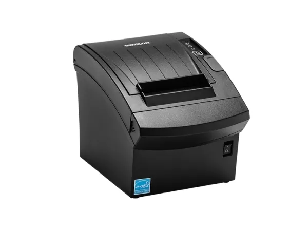 BIXOLON SRP-350plusV - Kvitteringsprinter - direkte termisk - Rulle (8 cm) - 180 dpi - op til 400 mm/sek. - USB 2.0, LAN - skærer