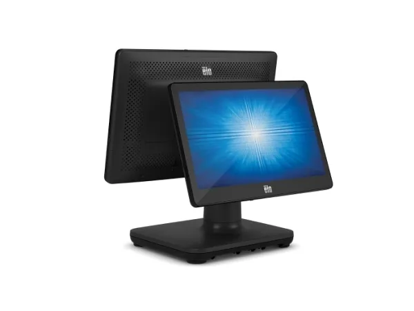 EloPOS System i5 - Alt-i-én 1 x Core i5 8500T / op til 3.5 GHz - vPro - RAM 8 GB - SSD 128 GB - UHD Graphics 630 - Gigabit Ethernet - intet OS - skærm: LED 15.6