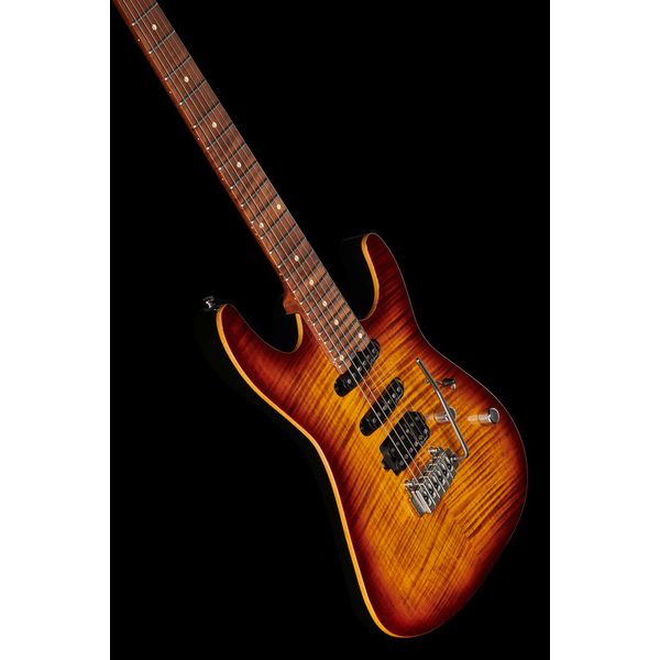 Harley Benton Fusion-III HSS Roasted Bundle
