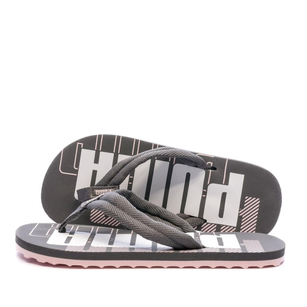 Puma Tongs Rose/Grise Enfant Puma V2 Power