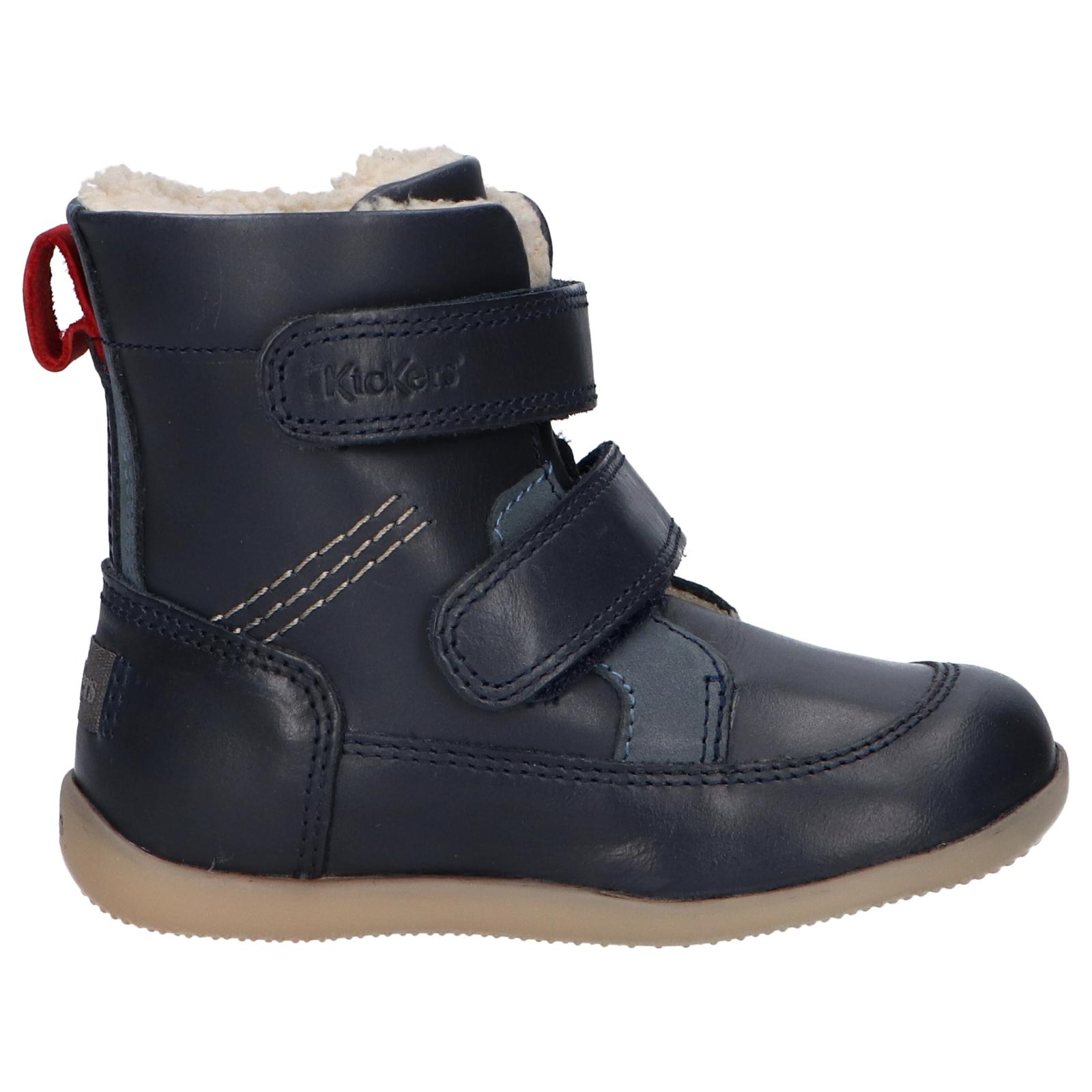 Botas Kickers 909770-10 em couro Bamakratch