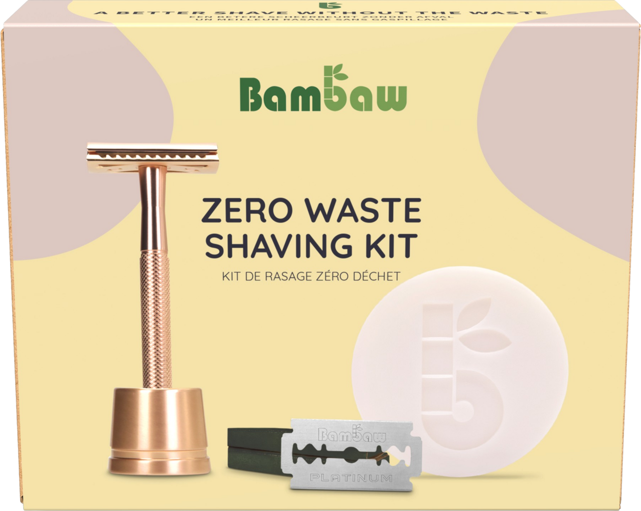 Bambaw  Rasur Set Roségold