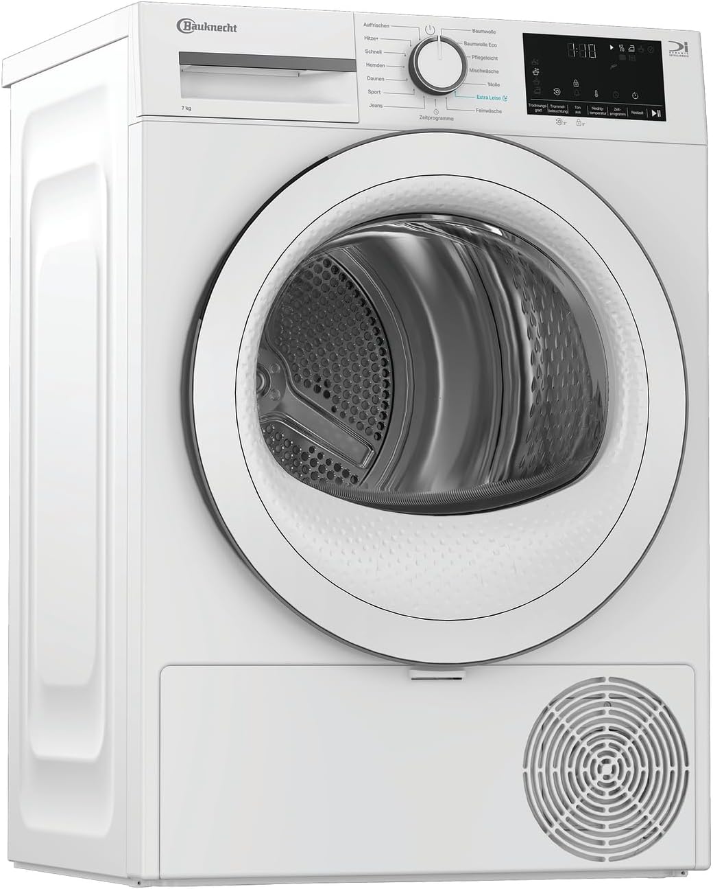 Bauknecht BT 7RC WW Wärmepumpentrockner /7 kg/EEK C/Precision Dry - Intelligentes Trocknen/Slim Wäschetrockner, weiss