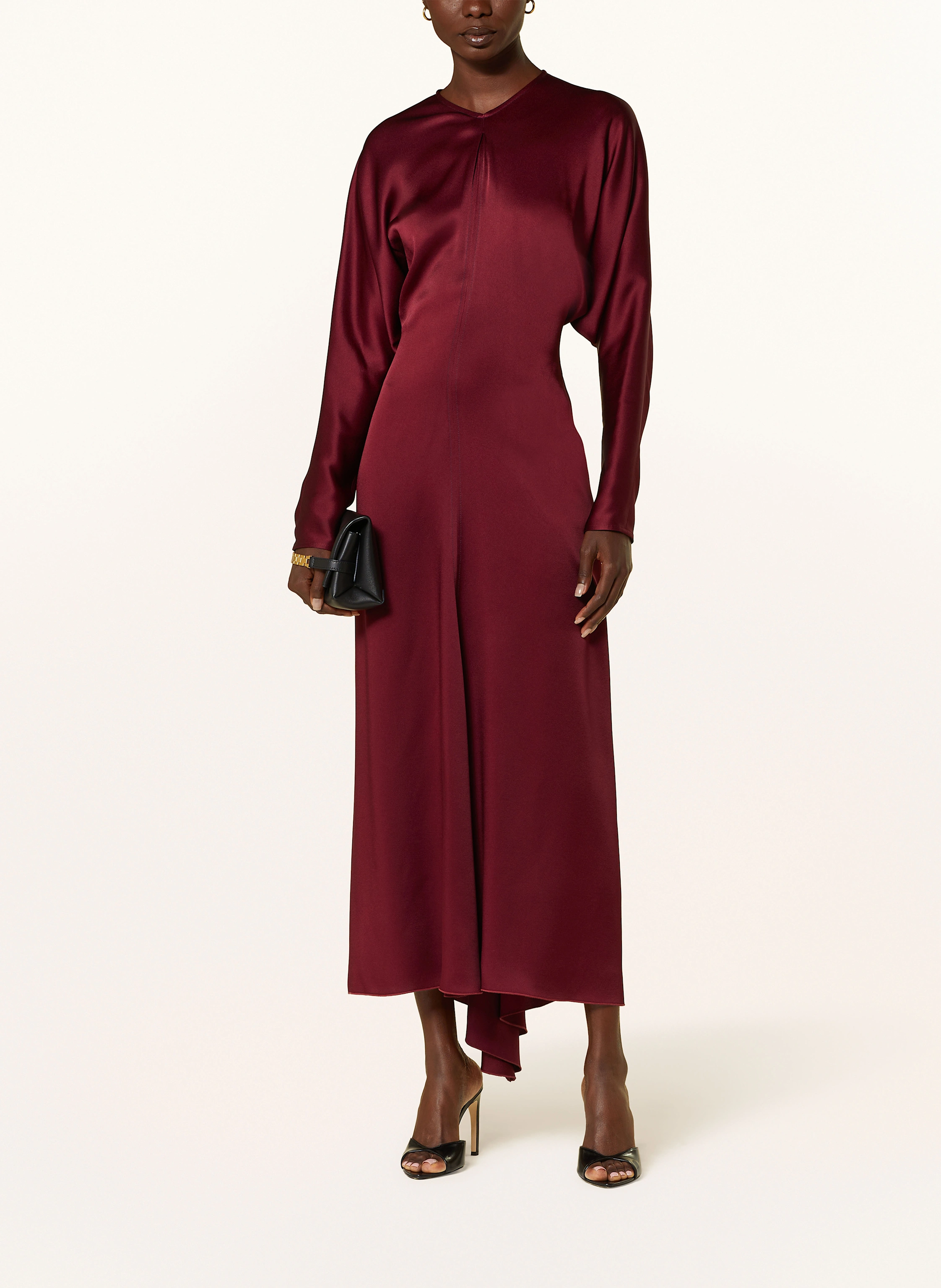 VICTORIA BECKHAM Satinkleid