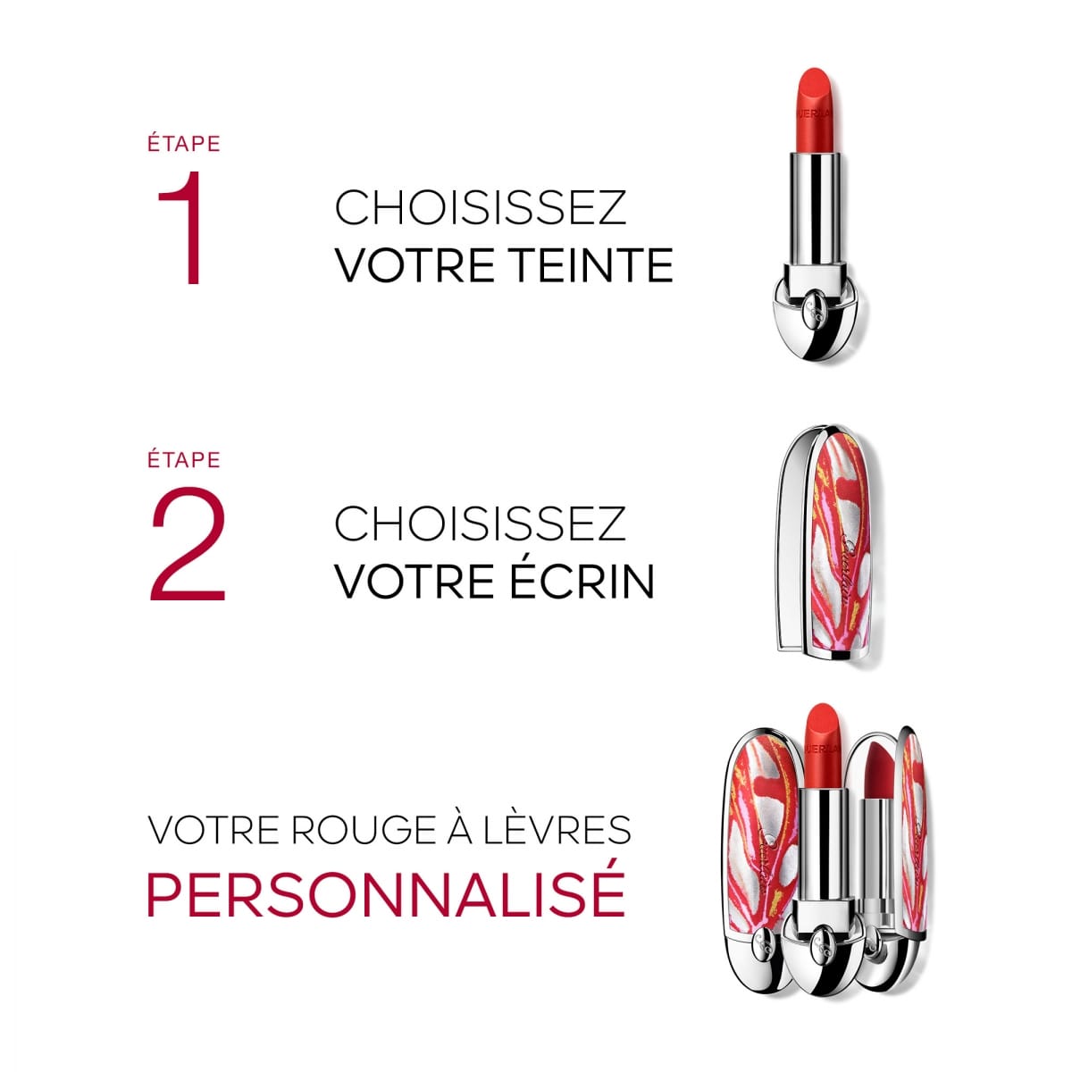 Rouge G de Guerlain Rouge G de Guerlain L'Écrin Double Miroir