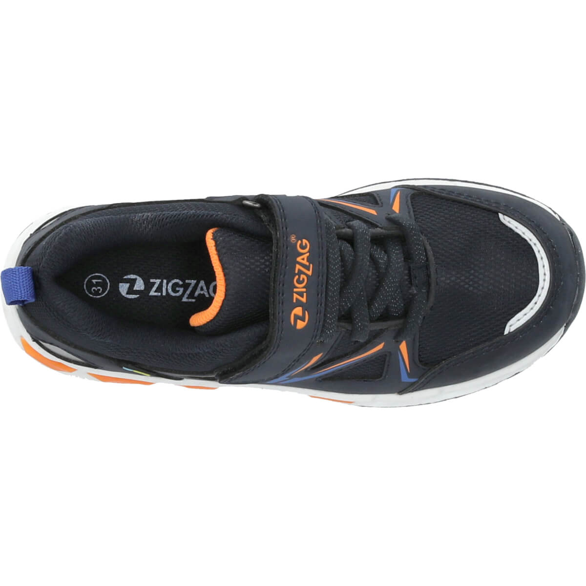 ZigZag Kemsite WP Velcro Sneakers M/Lys Børn