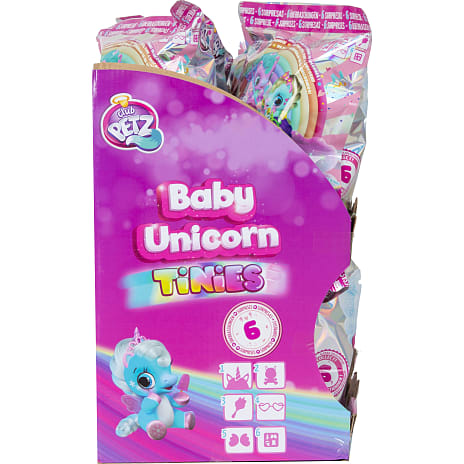 Club Petz Baby Unicorn Tinies enhjørningebamse overraskelse