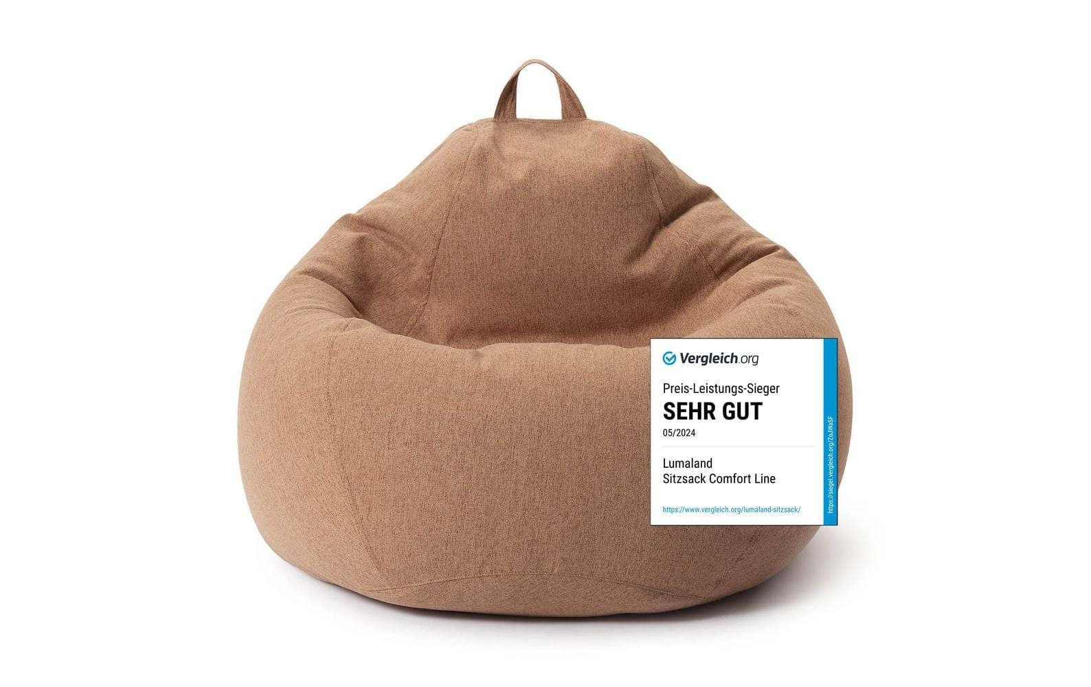 Lumaland Sitzsack »Comfort Line 315 l« Sitzsack für innen und aussen