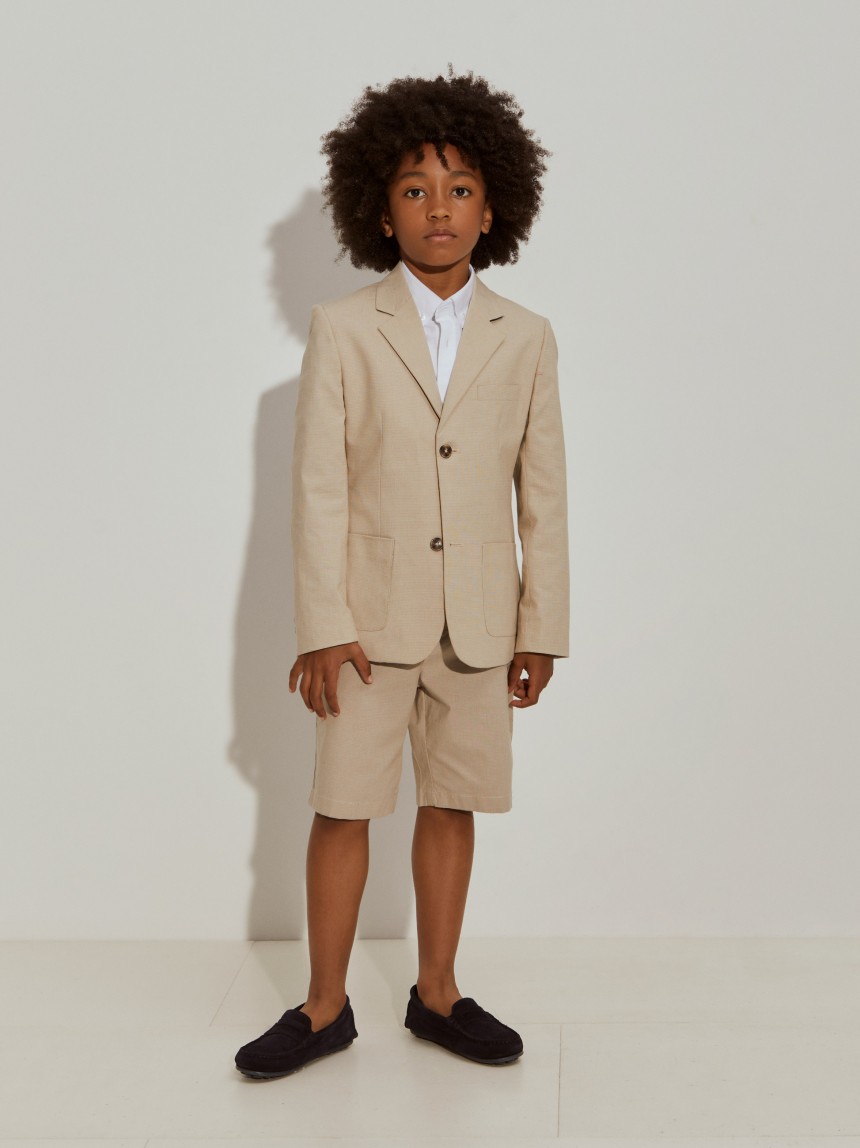 Blazer clássico pied de poule