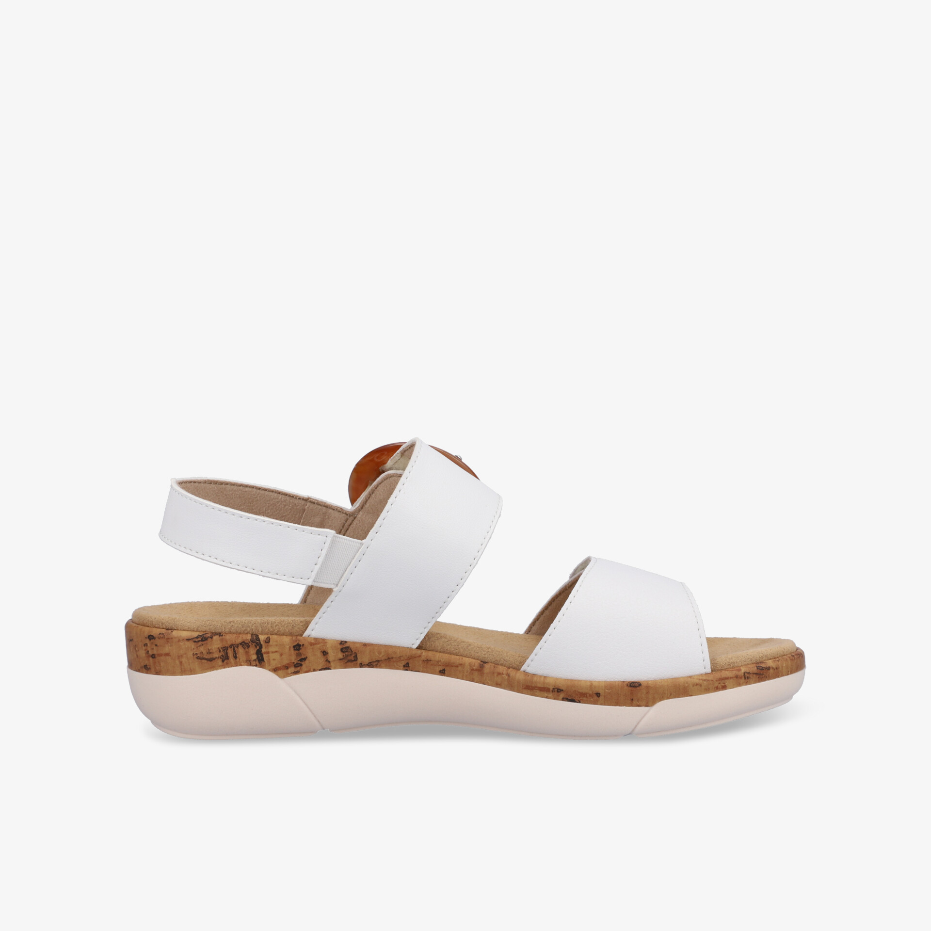 remonte Damen Sandalen weiß