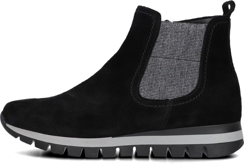 Gabor - 451 - Chelsea Boots - Zwart - Suède