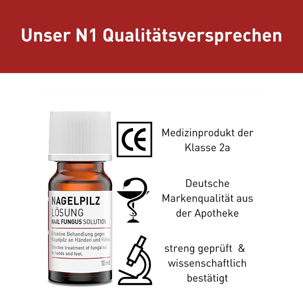 N1 Nagelpilz Lösung patentierte Monatskur