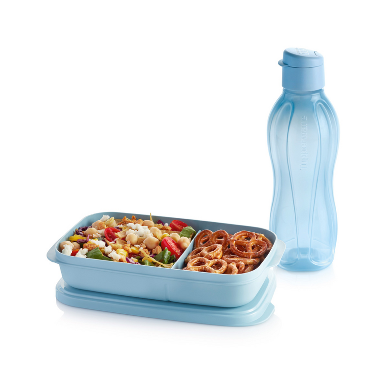 Snack-to-Go-Set (2) Snackbox und Trinkflasche - Deine Stärkung, wenn du sie brauchst