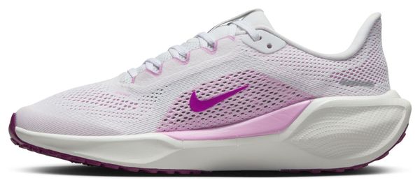 Chaussures Running Nike Pegasus 41 Blanc/Violet Enfant