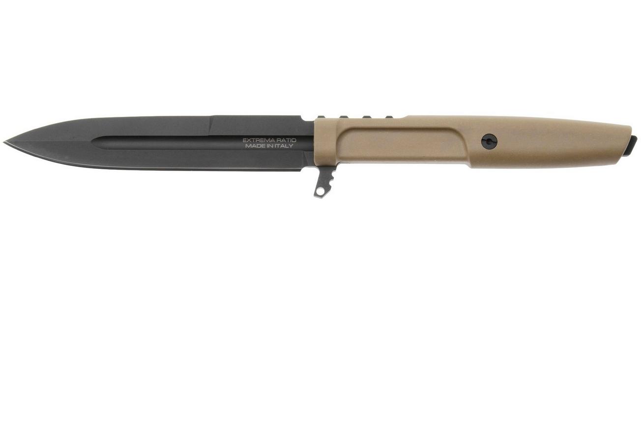 Extrema Ratio Requiem 04.1000.0478/M3/BLK-HCS, Black Böhler M390, HCS Forprene vaststaand mes