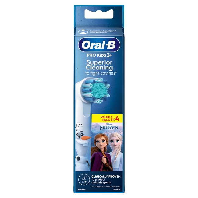 Oral-B Pro Kids Disney Frozen Opzetborstels 4 Stuks