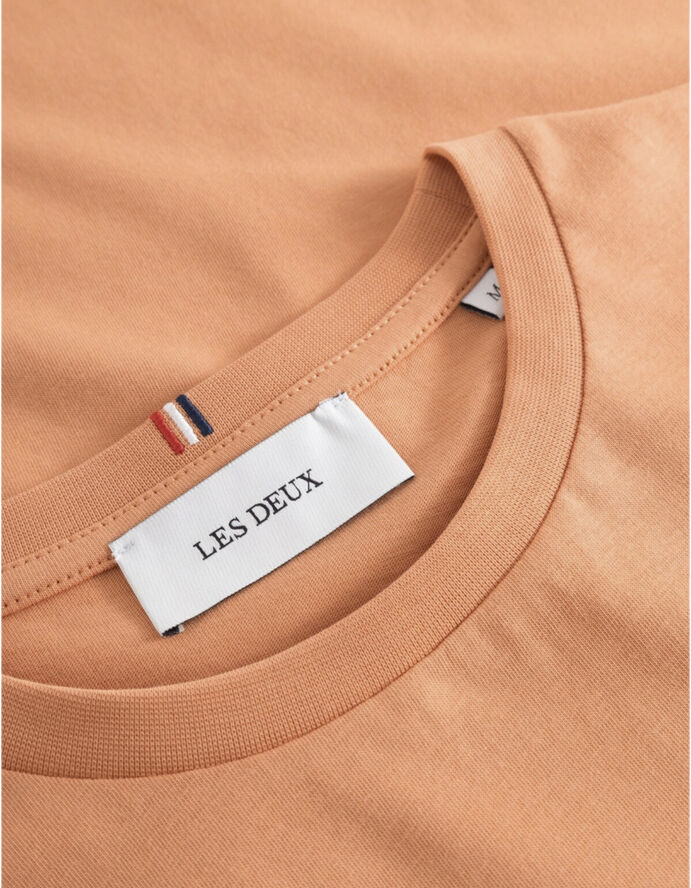 Les Deux Nørregaard T-Shirt - Seasonal Baked papaya/orange