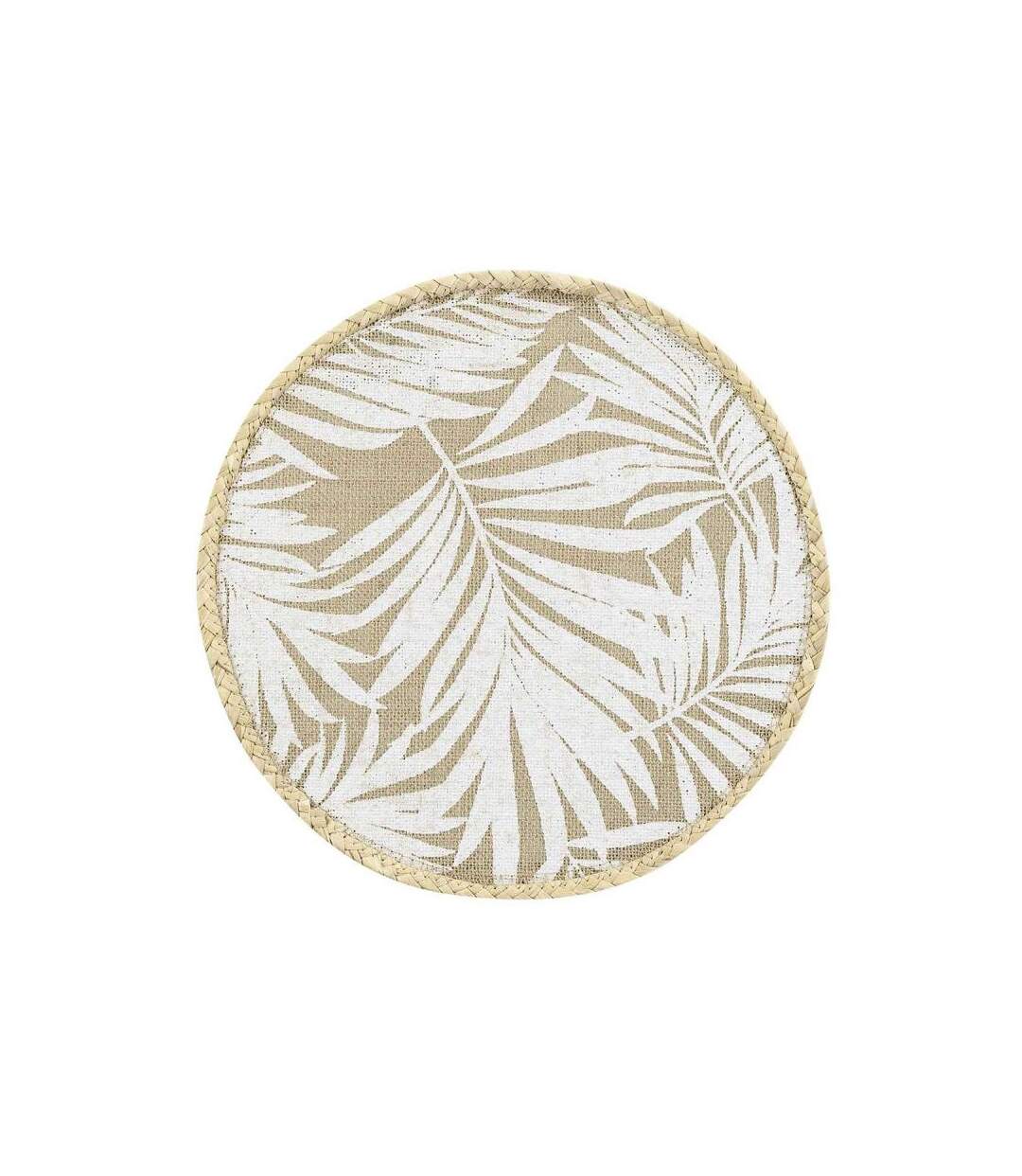 Set de Table Rond en Jute Palam 38cm Naturel