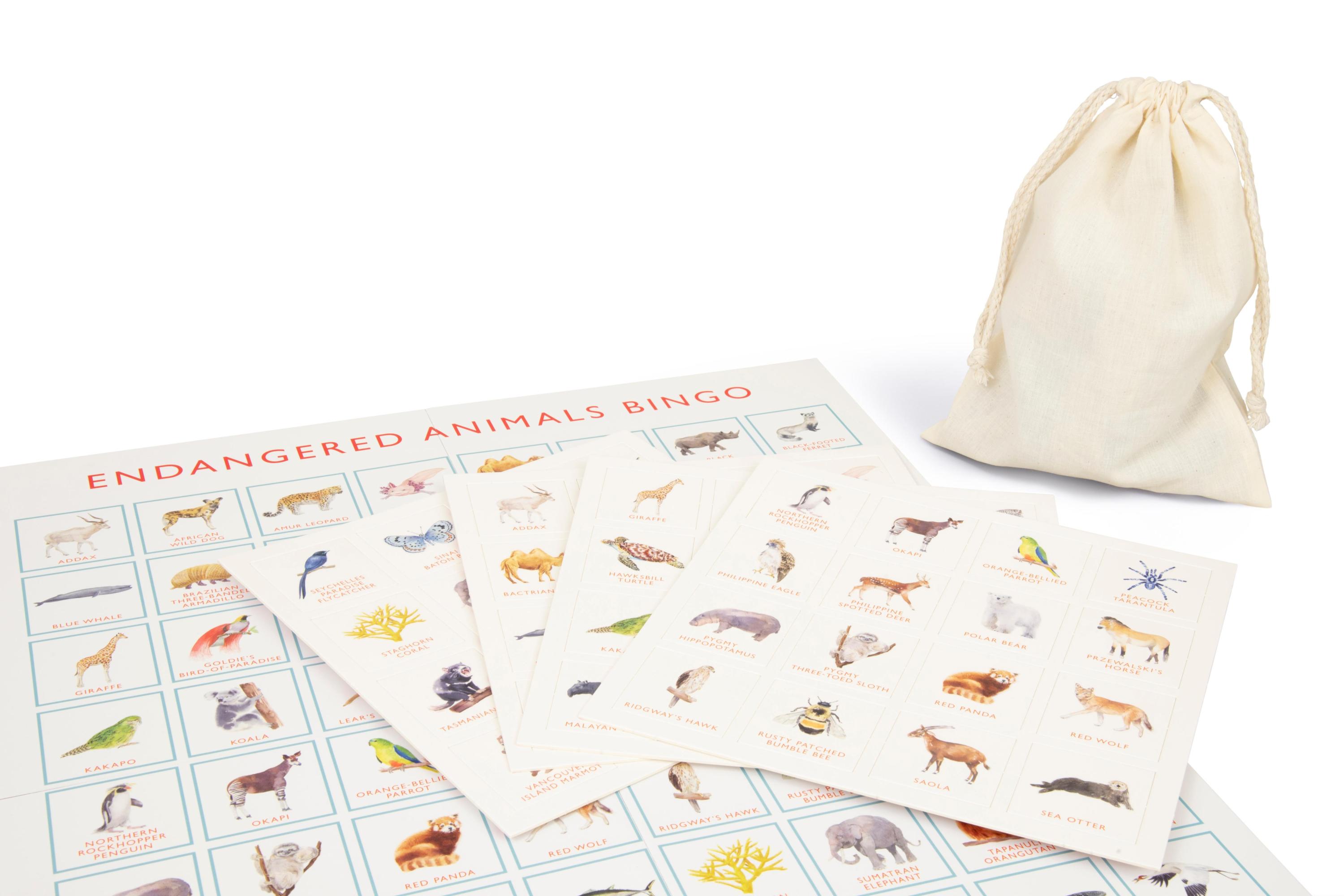 Endangered Animals Bingo