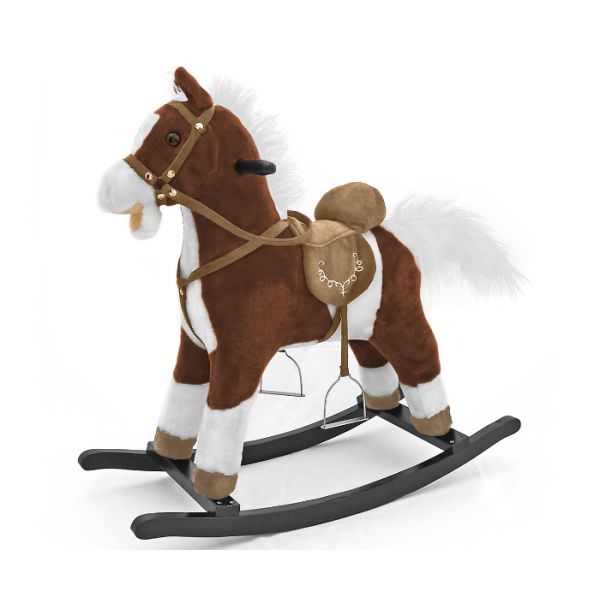 Milly Mally Cavalo de Baloiço Mustang Dark Brown