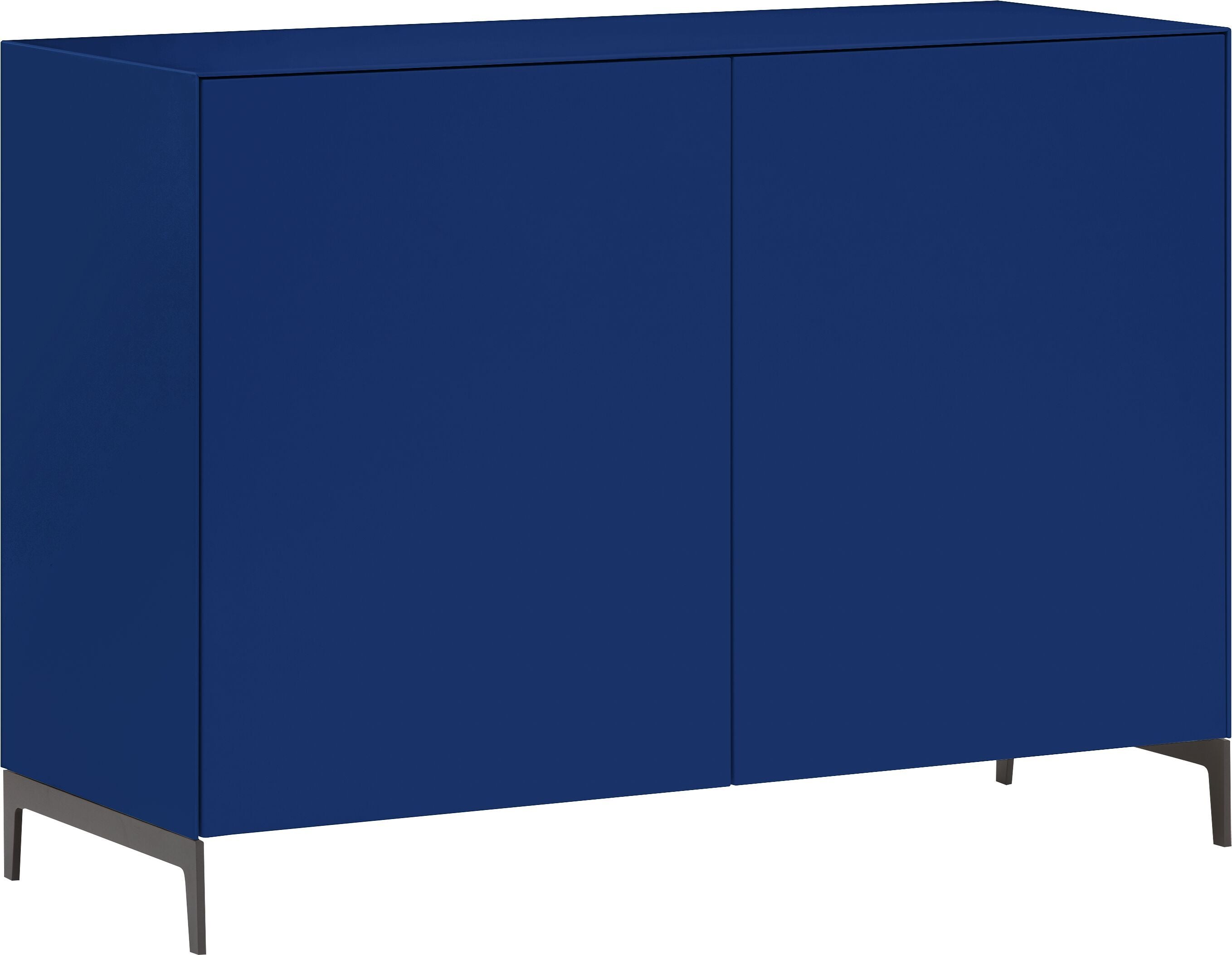 LUX Sideboard - Blau / B: 120.0 cm x T: 46.0 cm x H: 86.5 cm