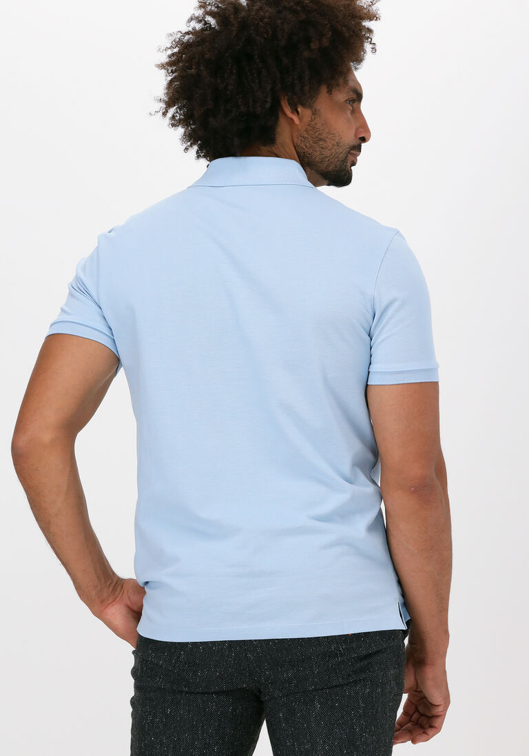 BOSS lichtblauwe boss polo pallas 10108581 01