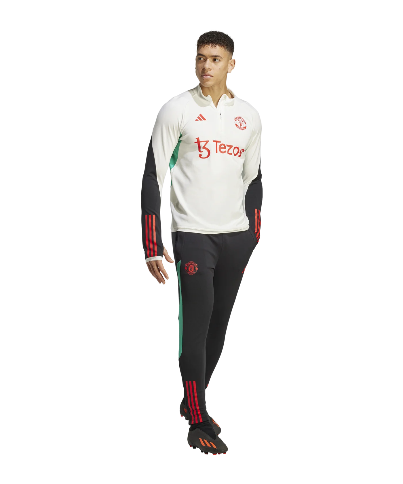 adidas Manchester United Trainingshose Schwarz