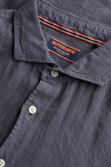 Superdry blauwe heren overhemd