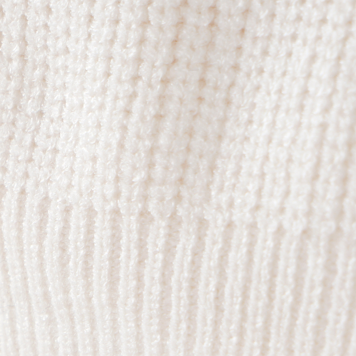 Yigga Mädchen Strickpullover mit Blumen creme