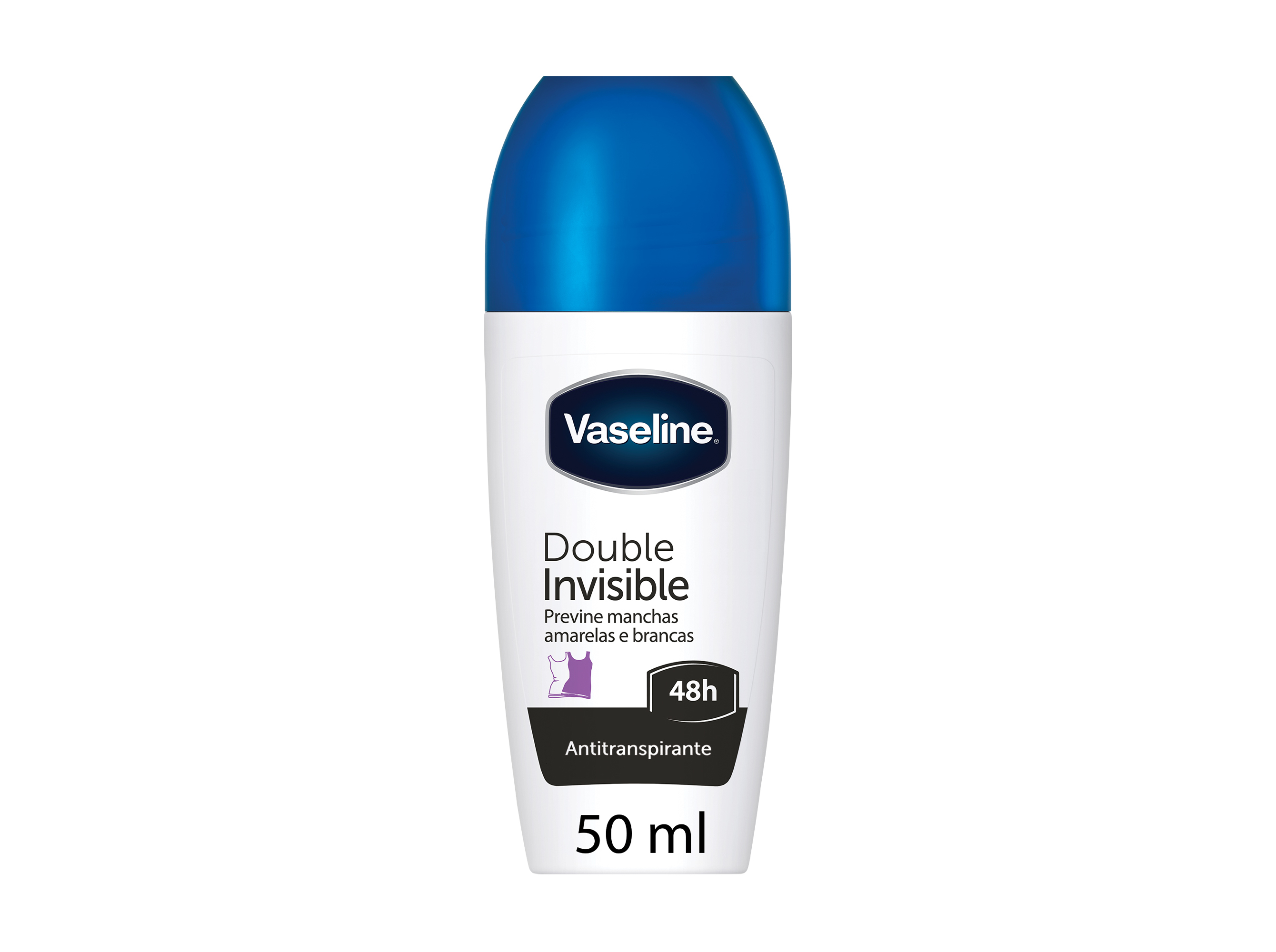 DEO VASELINE ROLL-ON DOUBLE INVISIBLE 50ML