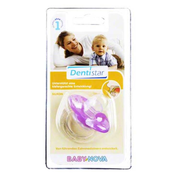 Dentistar BS Silikon mit Ring Babys ohne Zähnen, 1 St