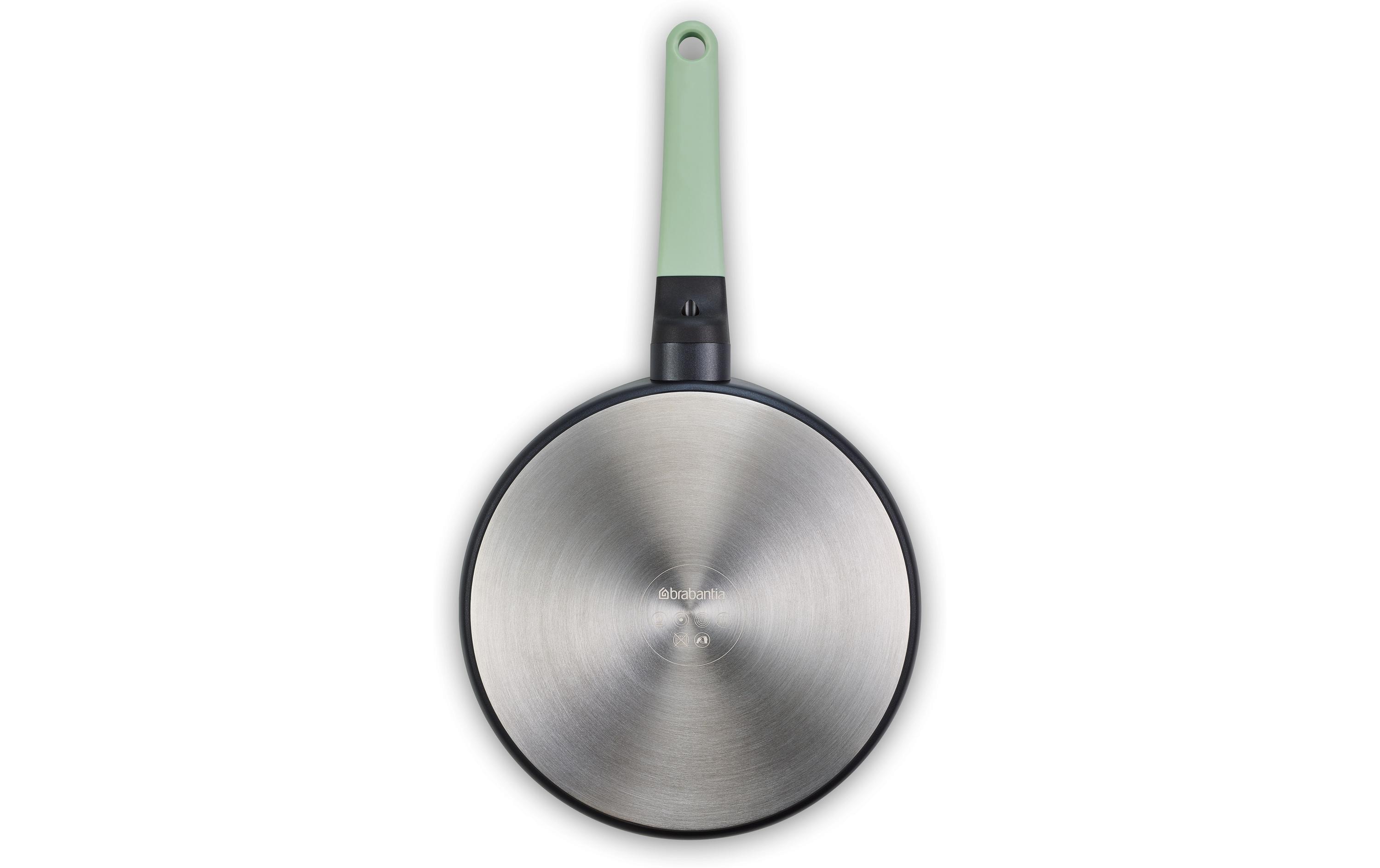 Crêpes-Pfanne Tasty+ 25 cm, Schwarz/ Jade GreenPancake-Pfanne mit Antihaftbeschichtung