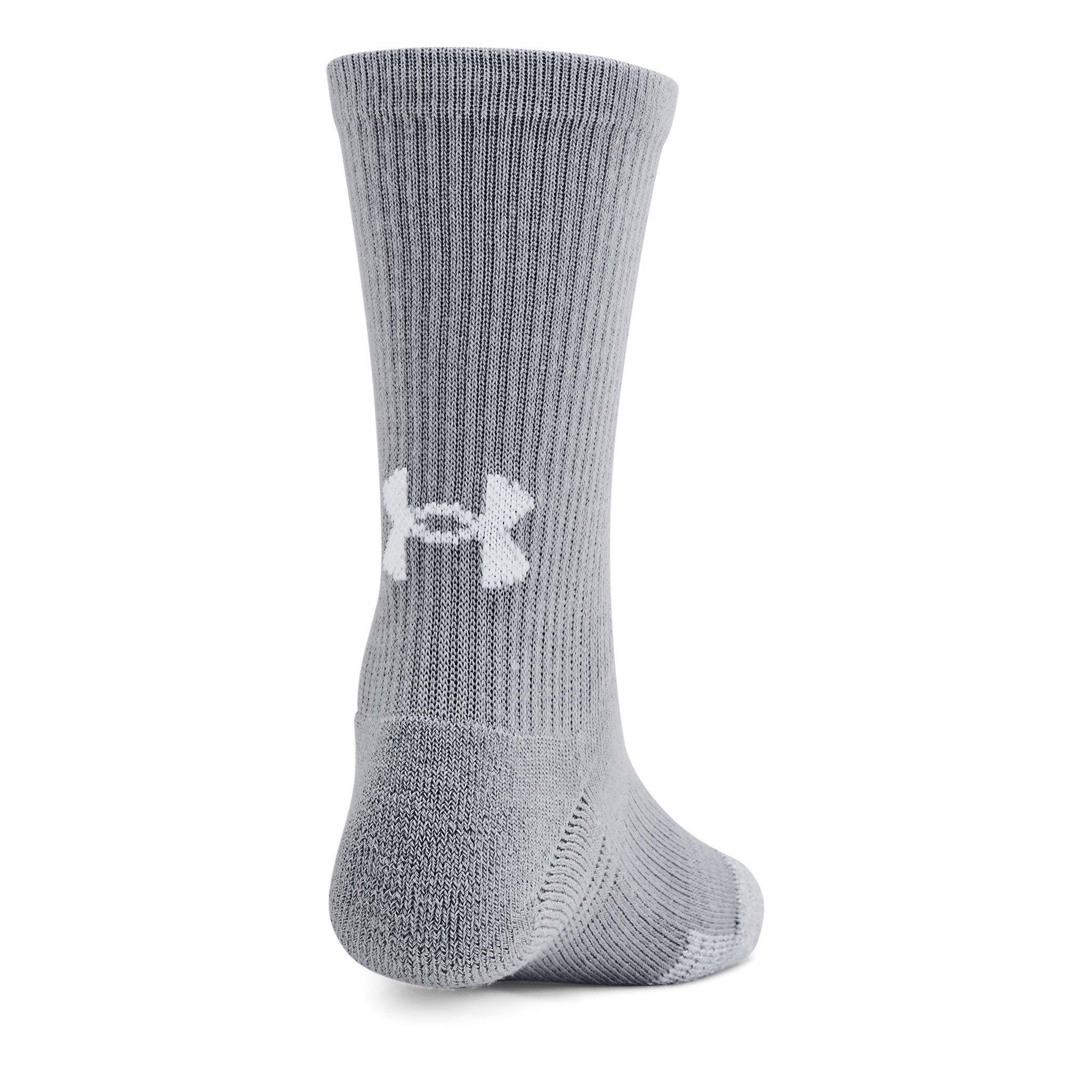 Under Armour Under Armour Ua Heatgear 3pk Crew Yth Sock Unisex Kids
