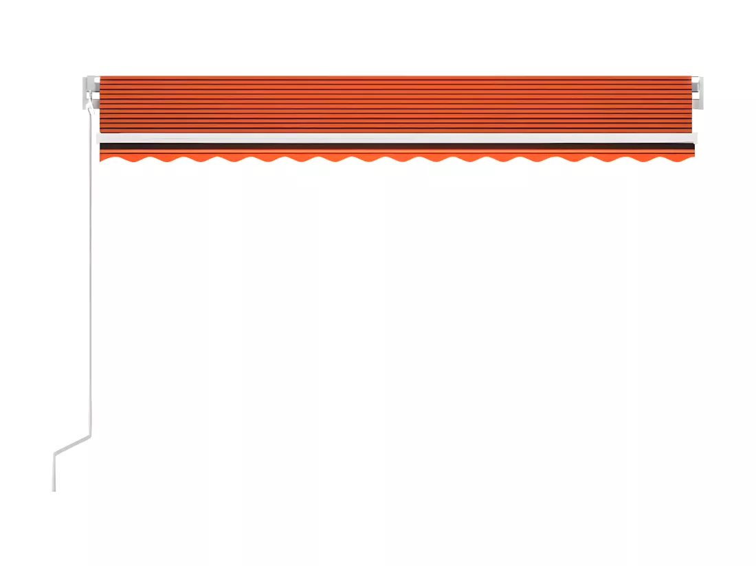 Auventanuel rétractable 450x350 Orange etarron
