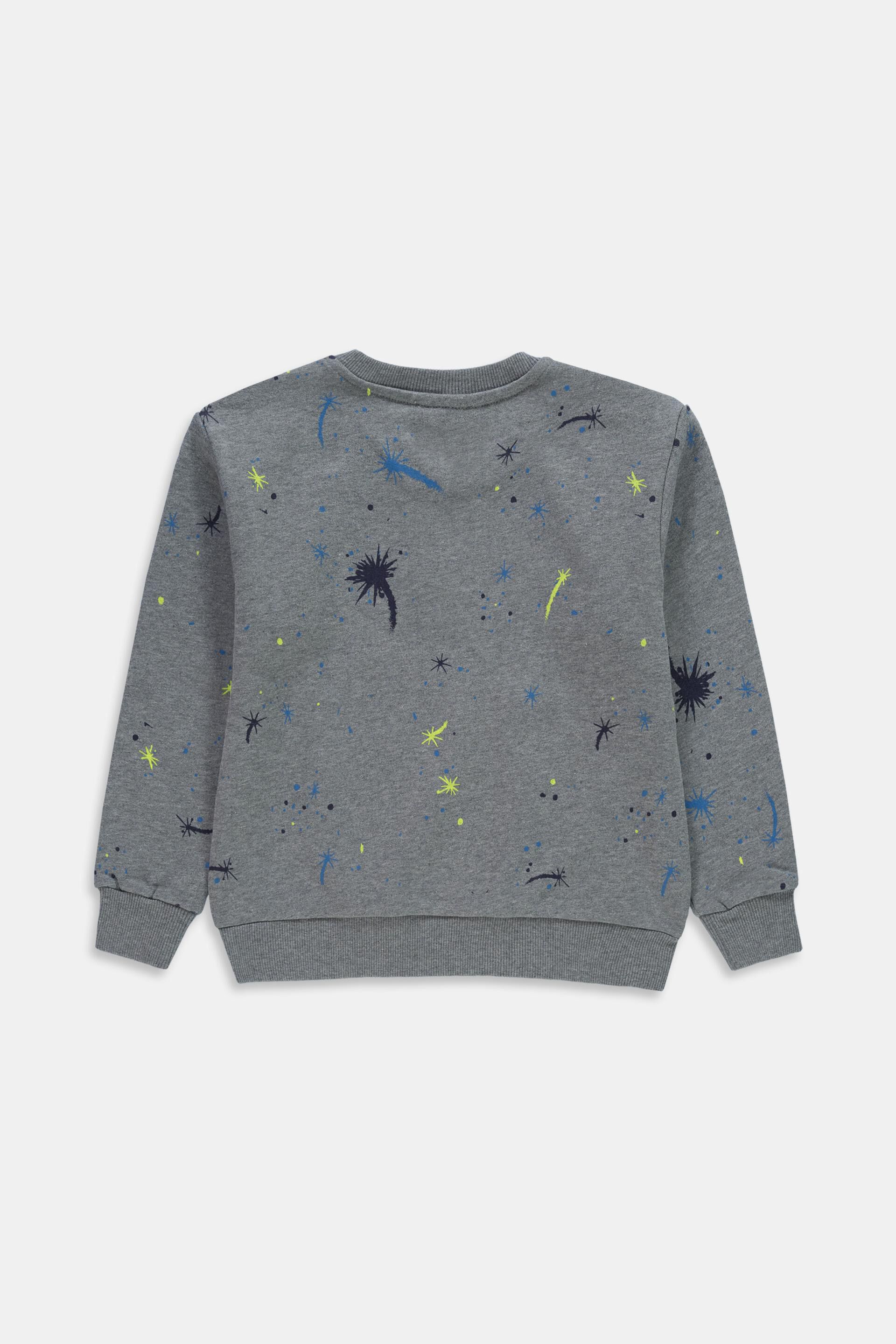 Sweat-shirt à imprimé all-over