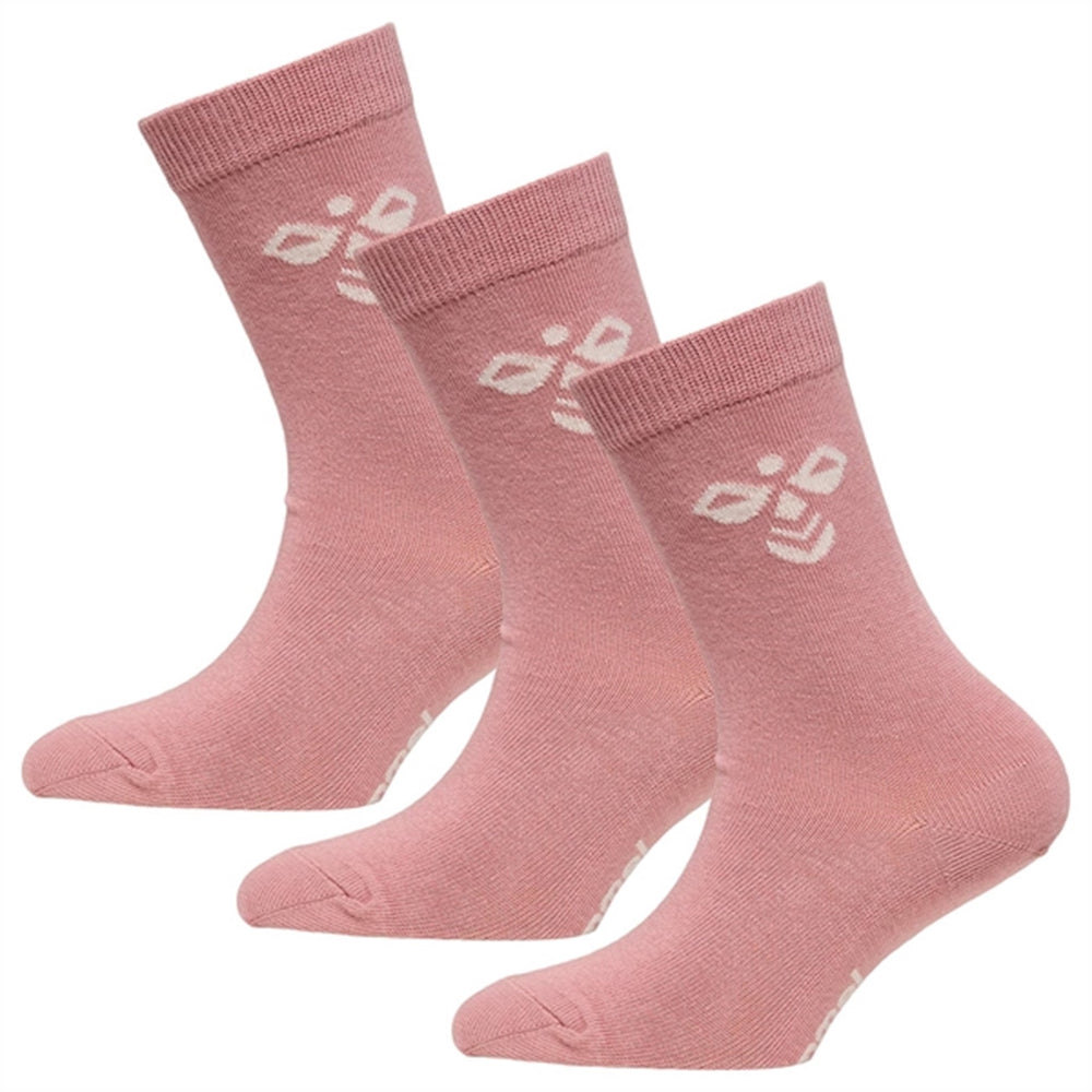 Grey Melange Sutton Socks 3-Pak - Hummel