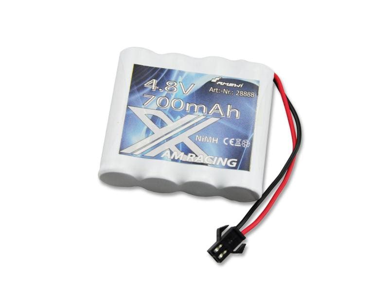 Amewi RC-Akku NiMH 600 mAh 4.8 V 4 Zellen NiMH-Akku für Fahrzeuge