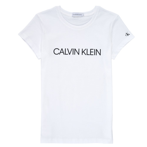 Calvin Klein Jeans - INSTITUTIONAL T-SHIRT - Blanc