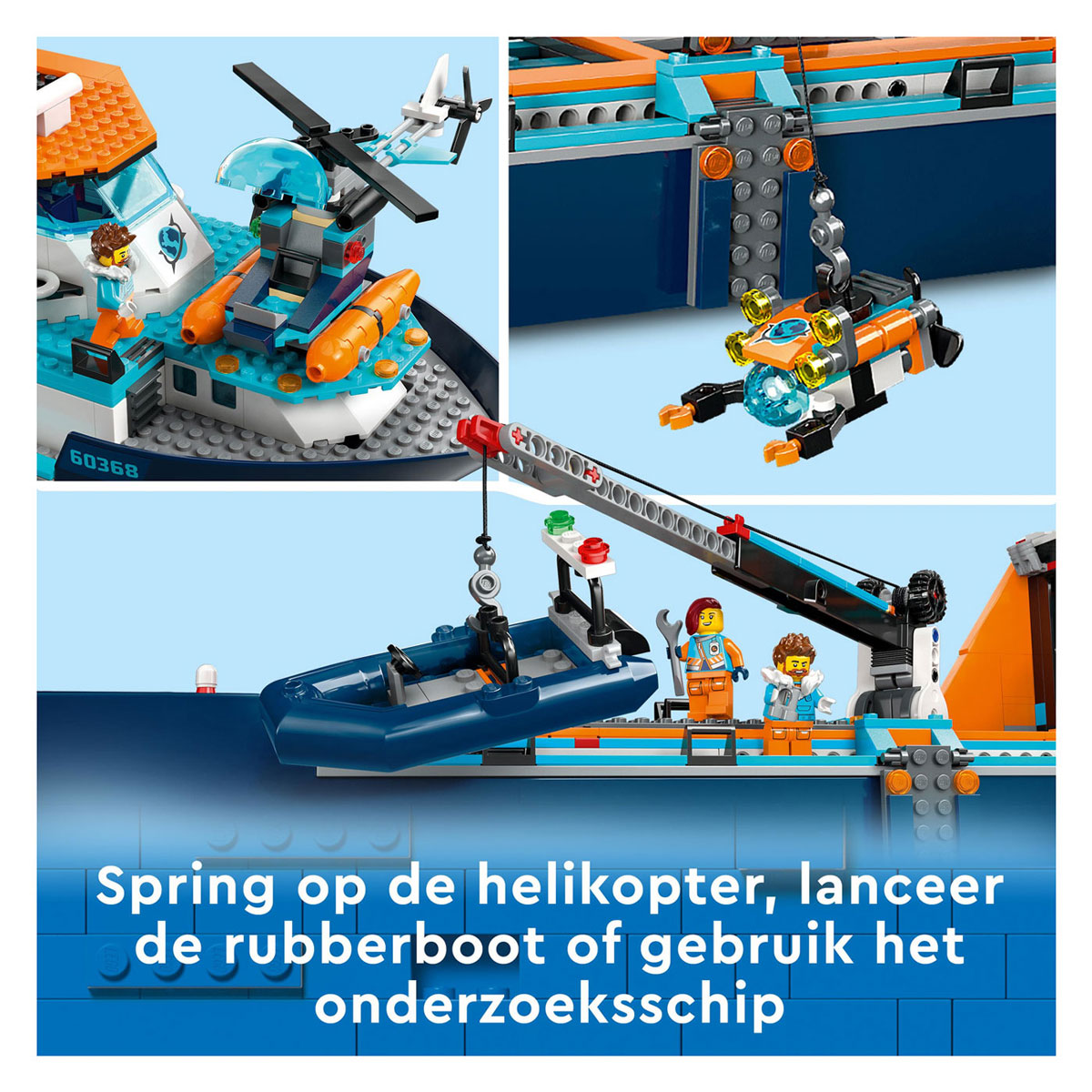 LEGO City 60368 Poolonderzoeksschip