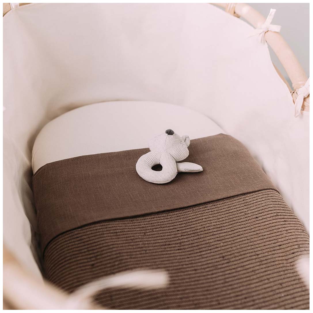 Sweet Petit Mini wiegdeken bruin kopen? - shop online - Prénatal