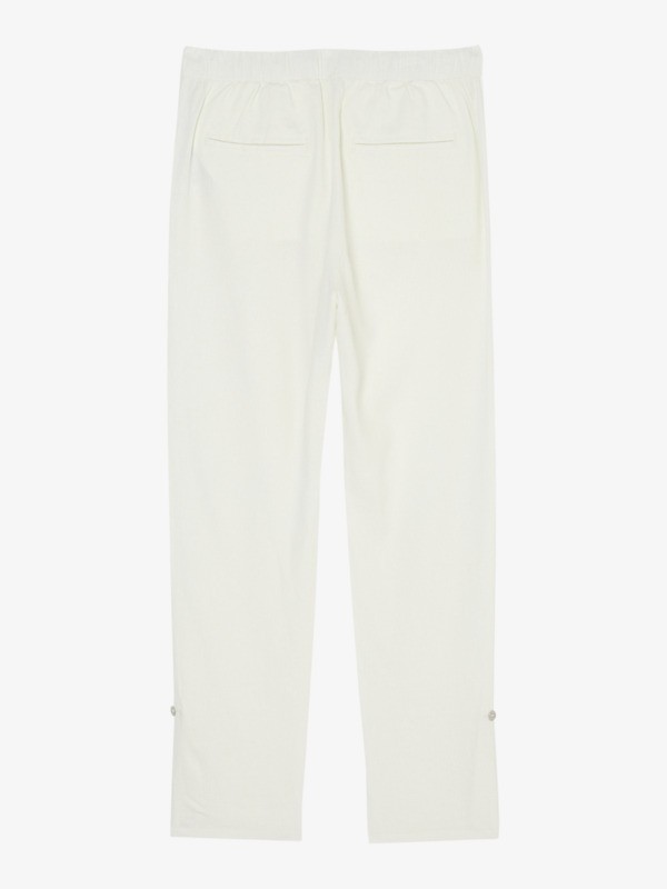 On The Seashore Pantalon cargo Blanc Femme