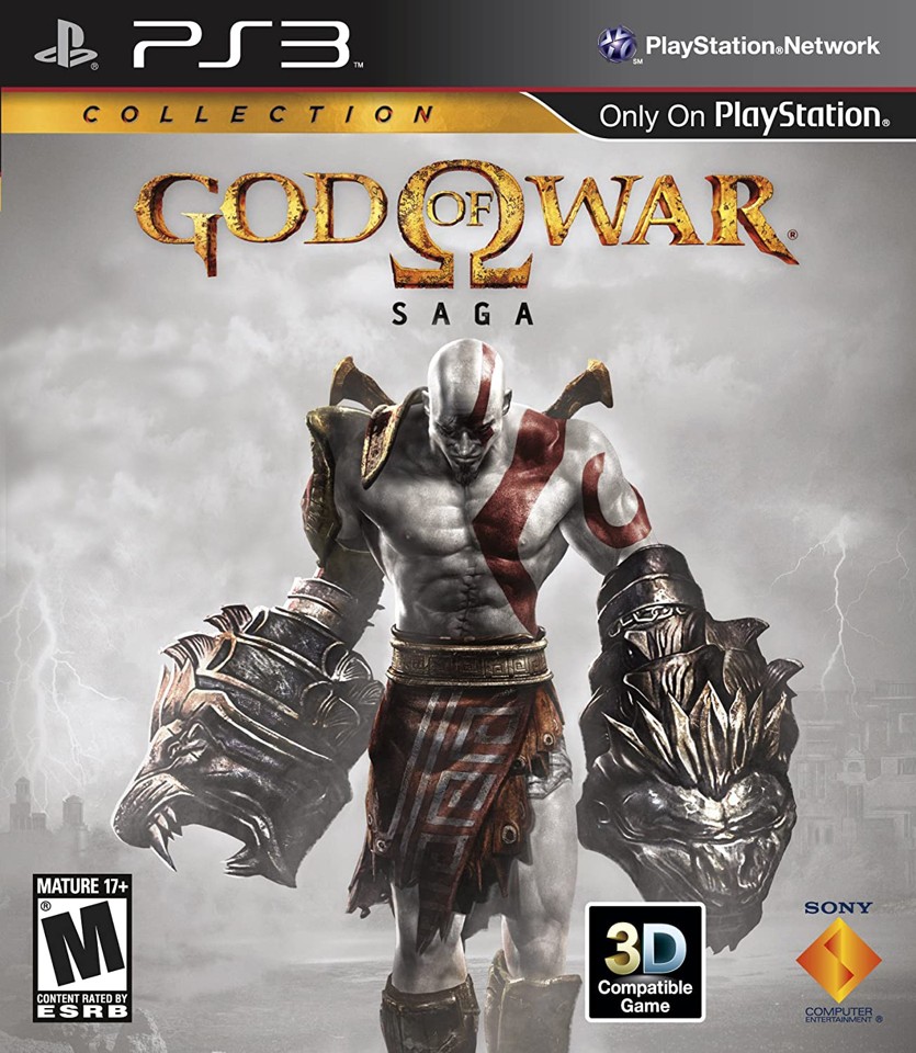 God of War Saga (ONLY GOW 1,2 & 3) (Import)- PlayStation 3