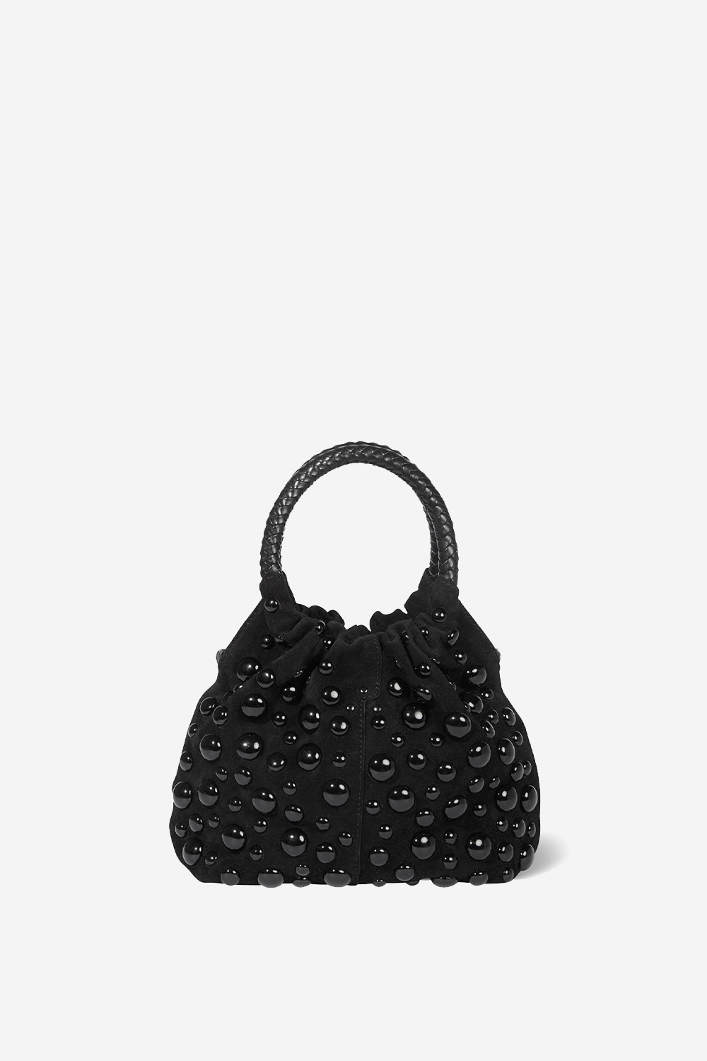 Gordi S studded suede handbag