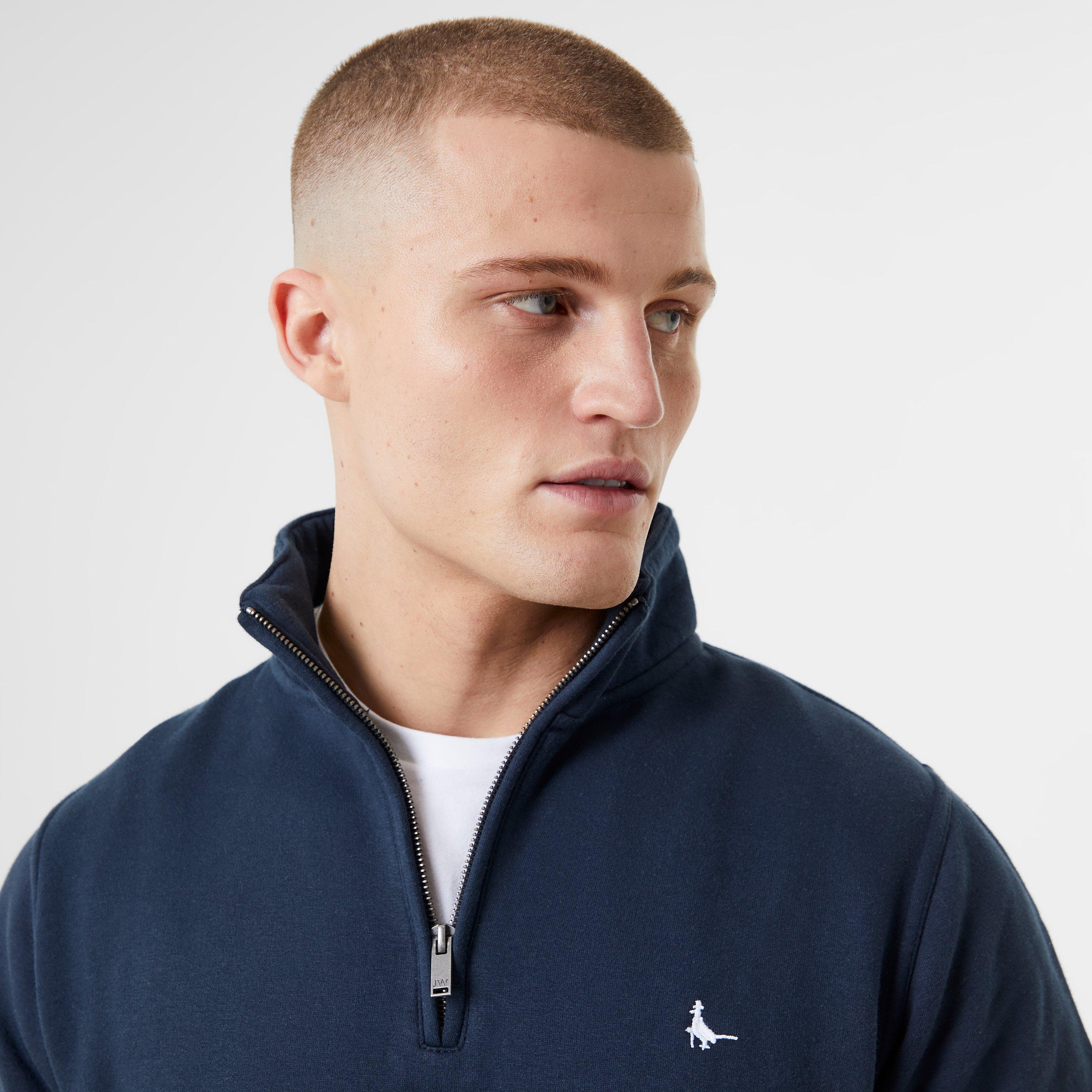 Jack Wills Barchester Quarter Zip Sweatshirt
