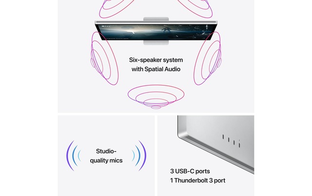 Apple Mac Studio »27 Studio Display (Nanotextur, VESA-Mount)«